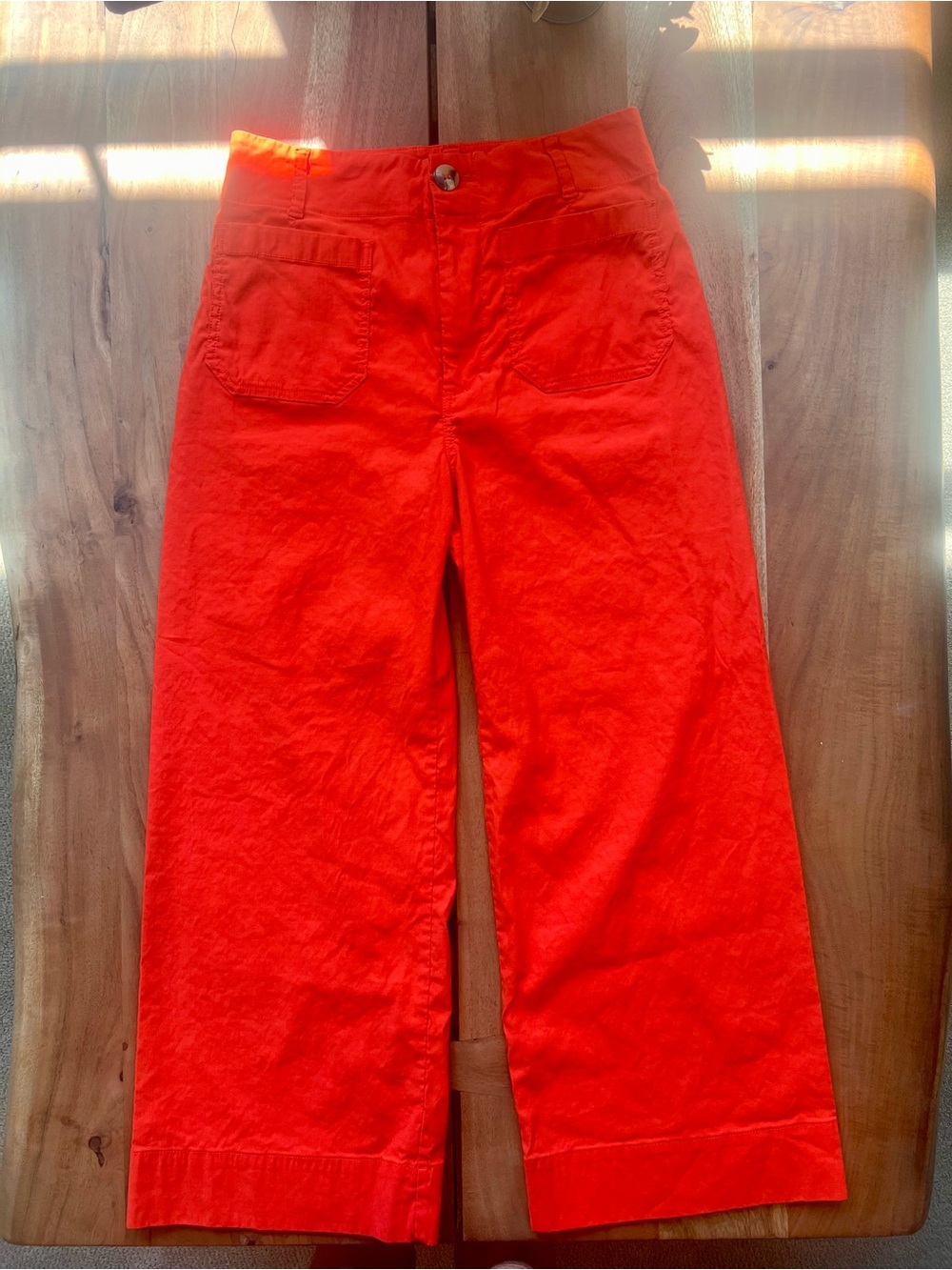 Anthropologie Maeve Colette Cropped Pants